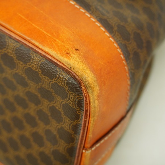 Celine Macadam Shoulder Bag Brown - Picture 6 of 16